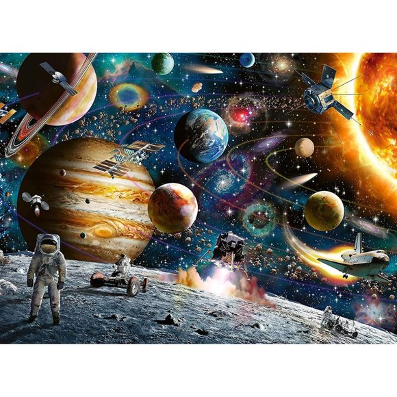 Other - 1000 Piece Jigsaw Puzzle Planets in Outer Space